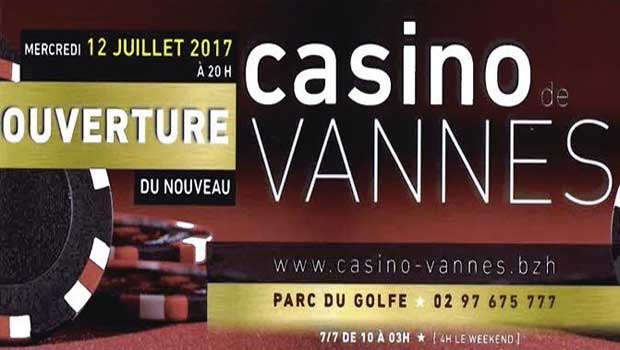 Ouverture du casino de Vannes